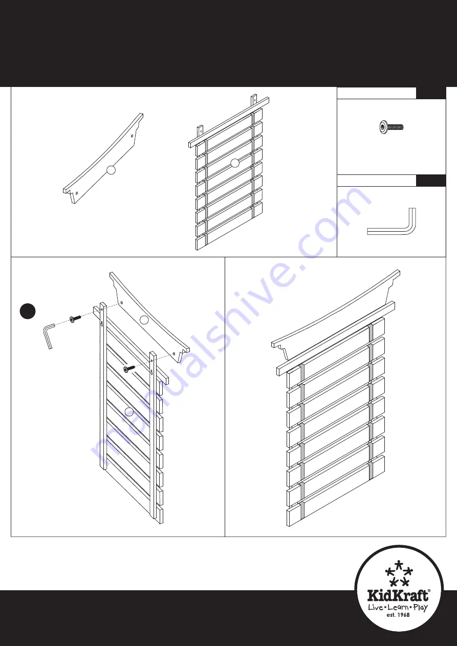 KidKraft 14245B Скачать руководство пользователя страница 3