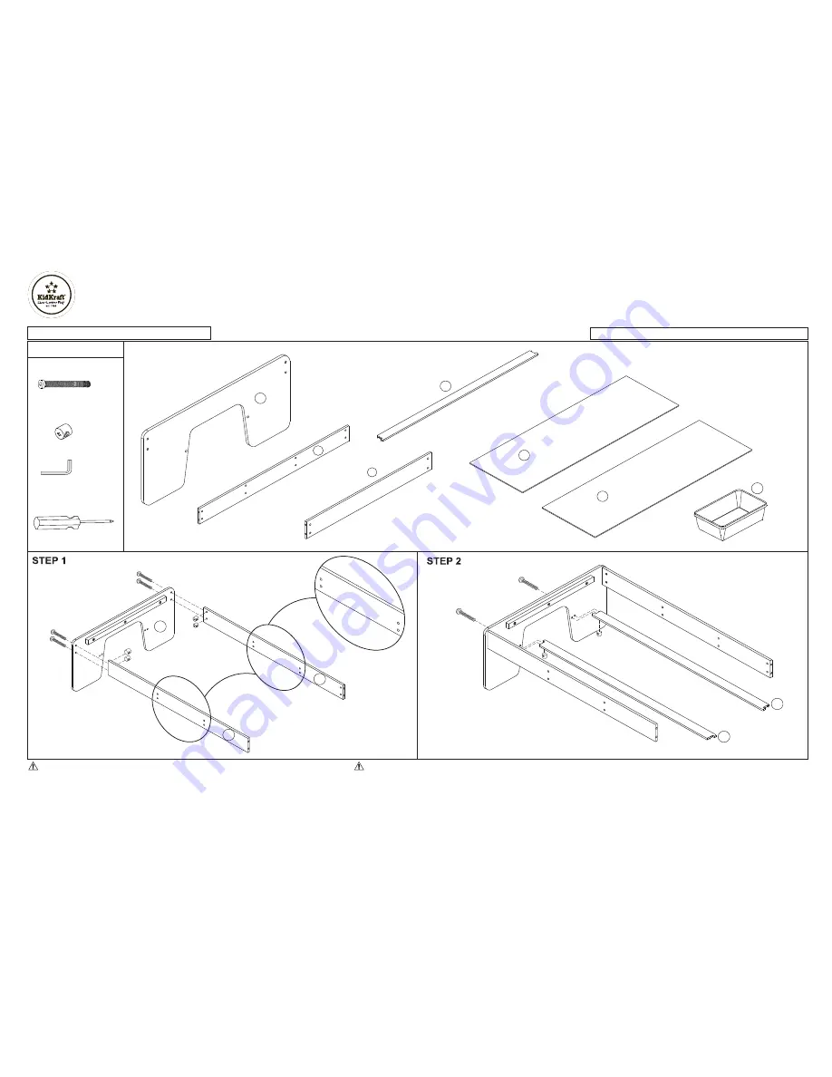 KidKraft 17850A Assembly Instructions Manual Download Page 1