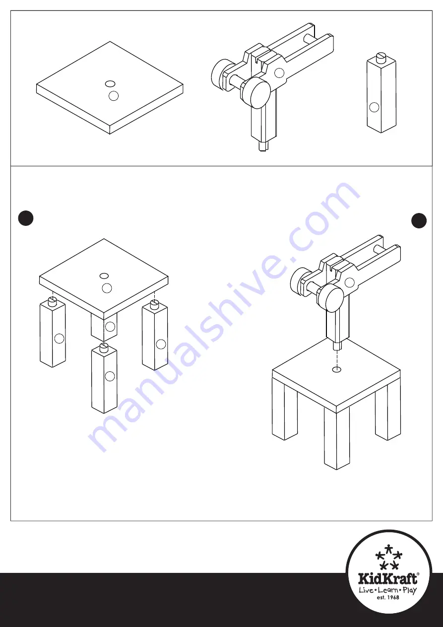 KidKraft 17850B Assembly Instructions Manual Download Page 9