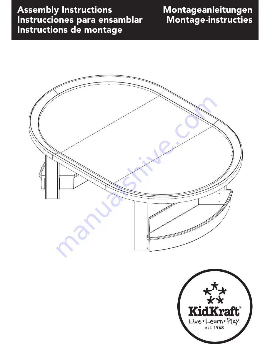 KidKraft 17979 Assembly Instruction Manual Download Page 1