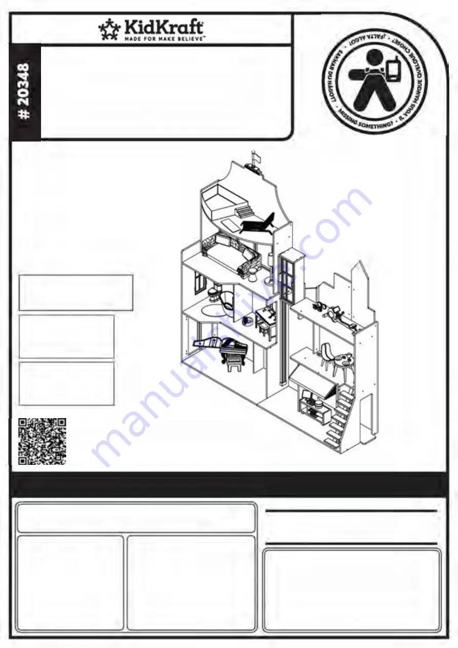 KidKraft 20348 Assembly Instructions Manual Download Page 1