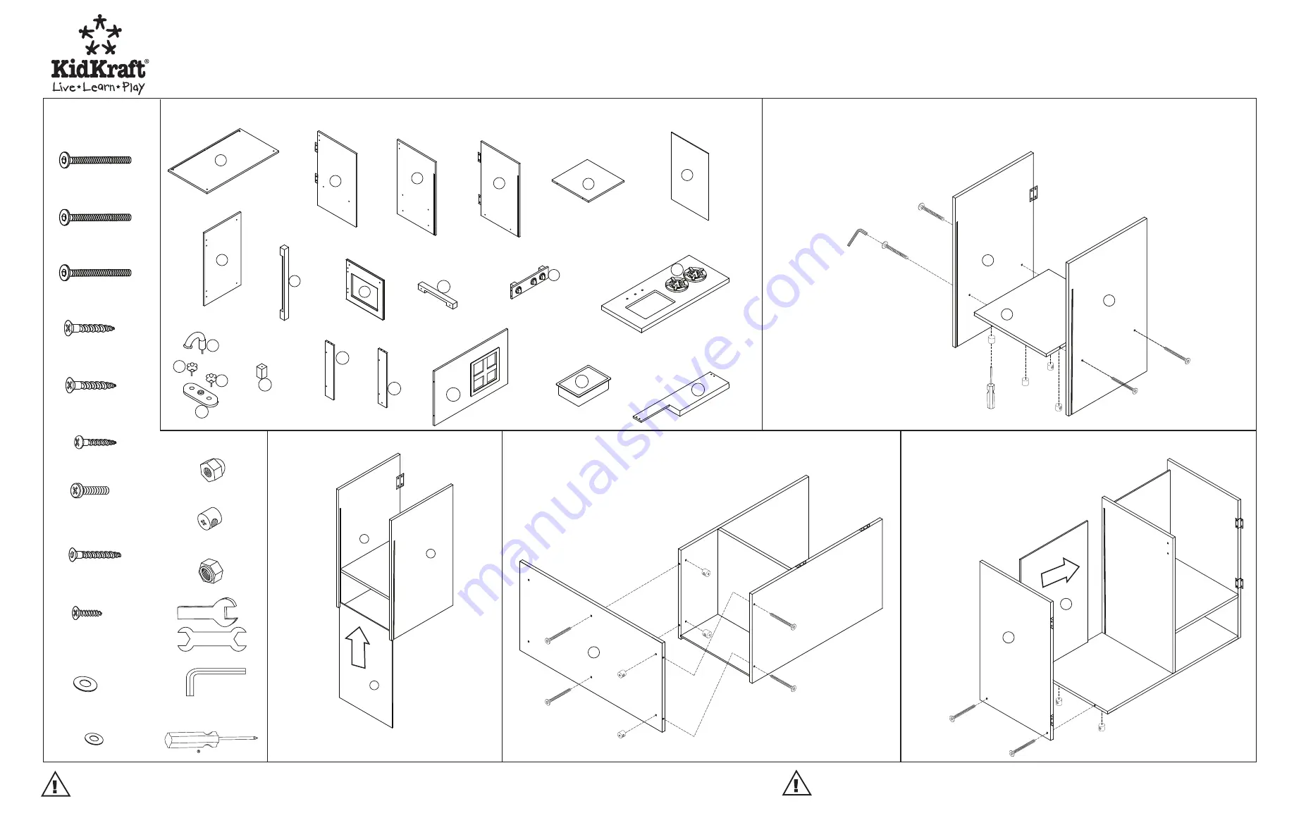 KidKraft 53128 Assembly Instructions Download Page 1