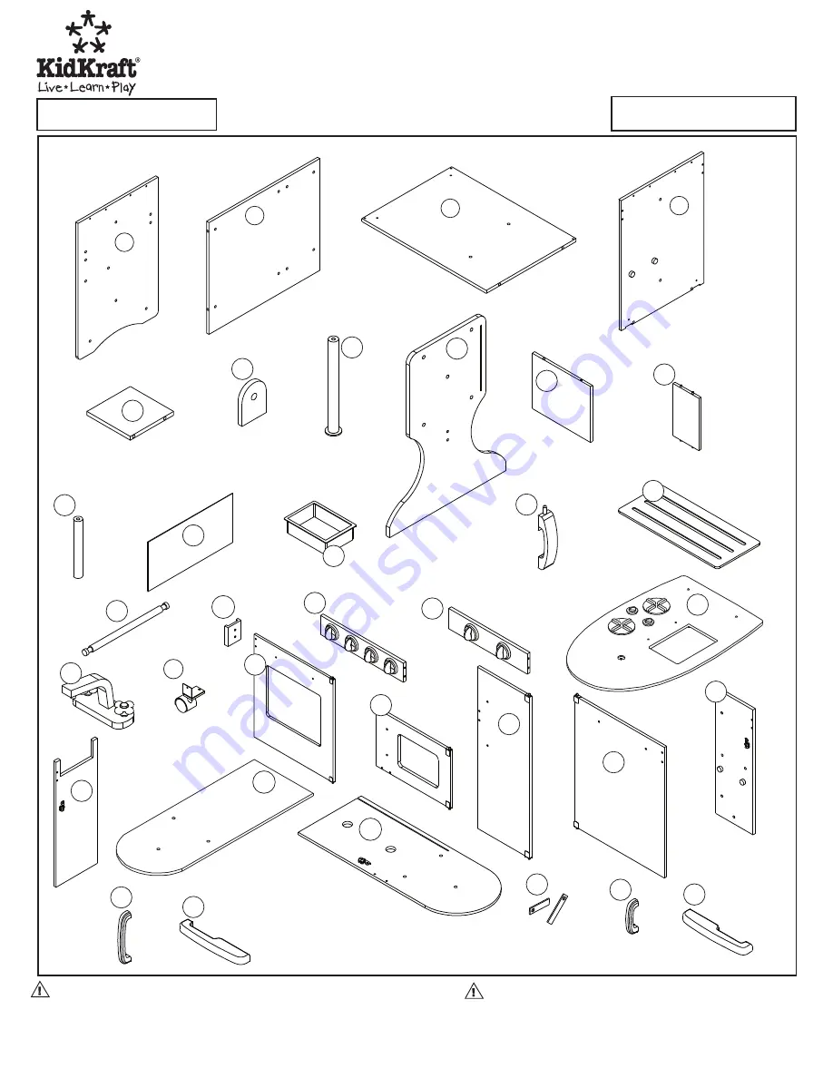 KidKraft 53153 Assembly Instructions Manual Download Page 1