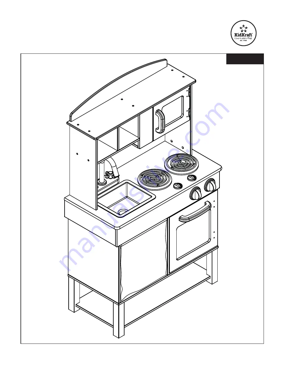 KidKraft 53198 Instructions Manual Download Page 1