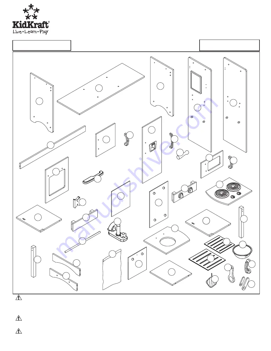 KidKraft 53223 Assembly Instructions Manual Download Page 1