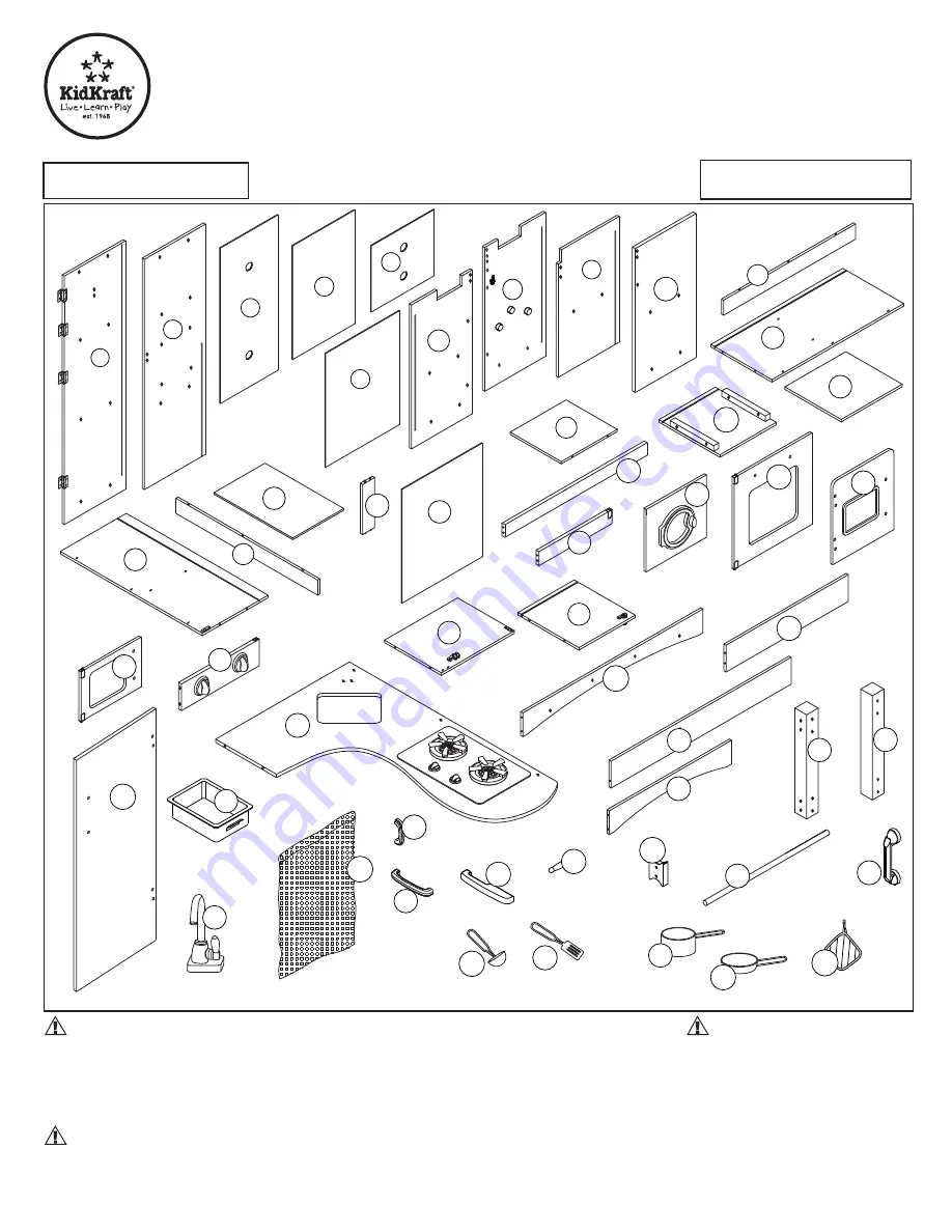 KidKraft 53274 Assembly Instructions Manual Download Page 1