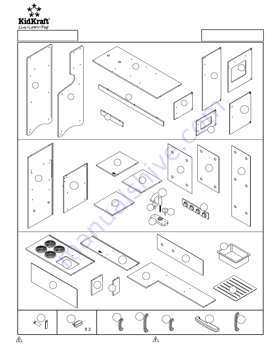 KidKraft 63214 Assembly Instructions Manual Download Page 1