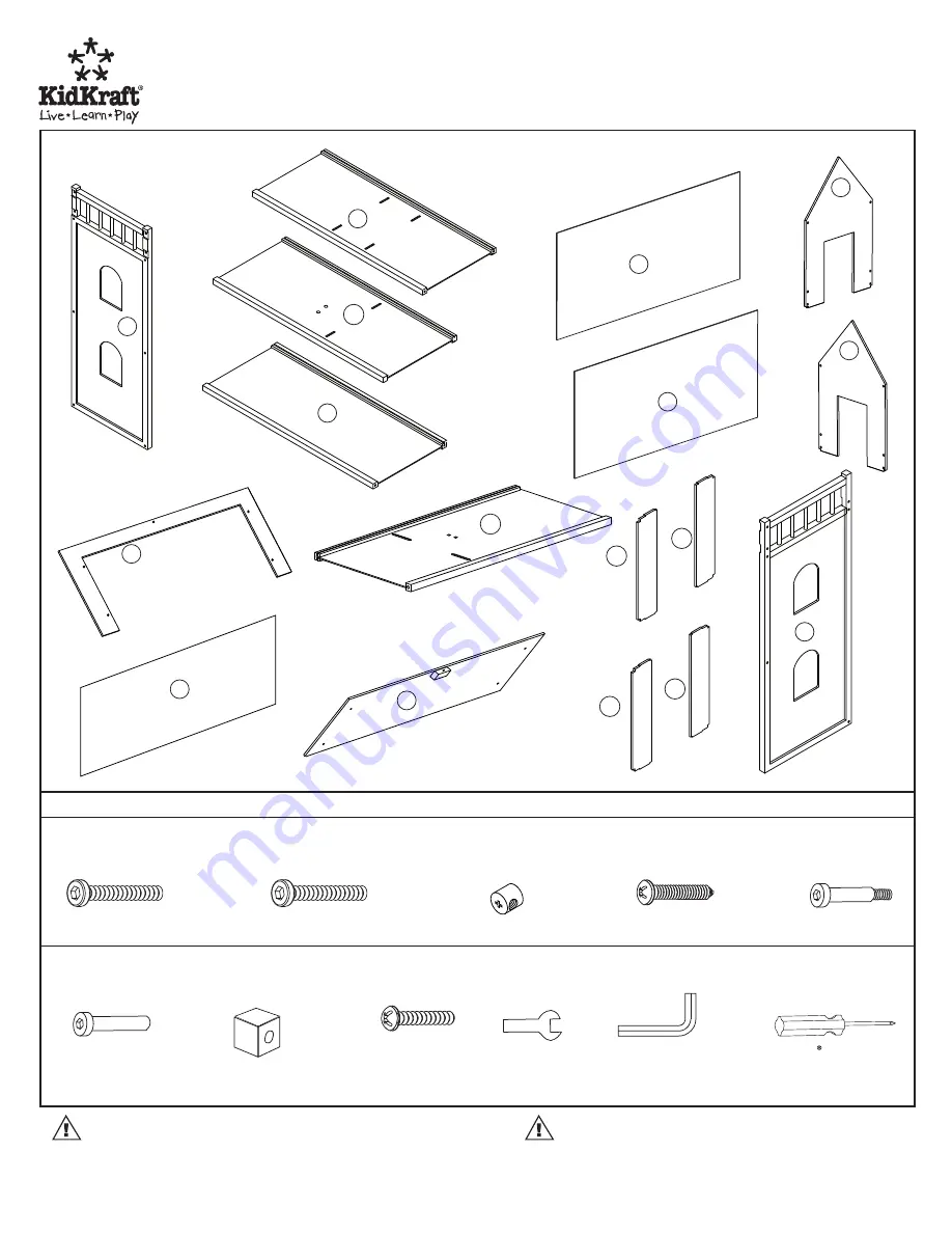 KidKraft 65055 Assembly Instructions Manual Download Page 1