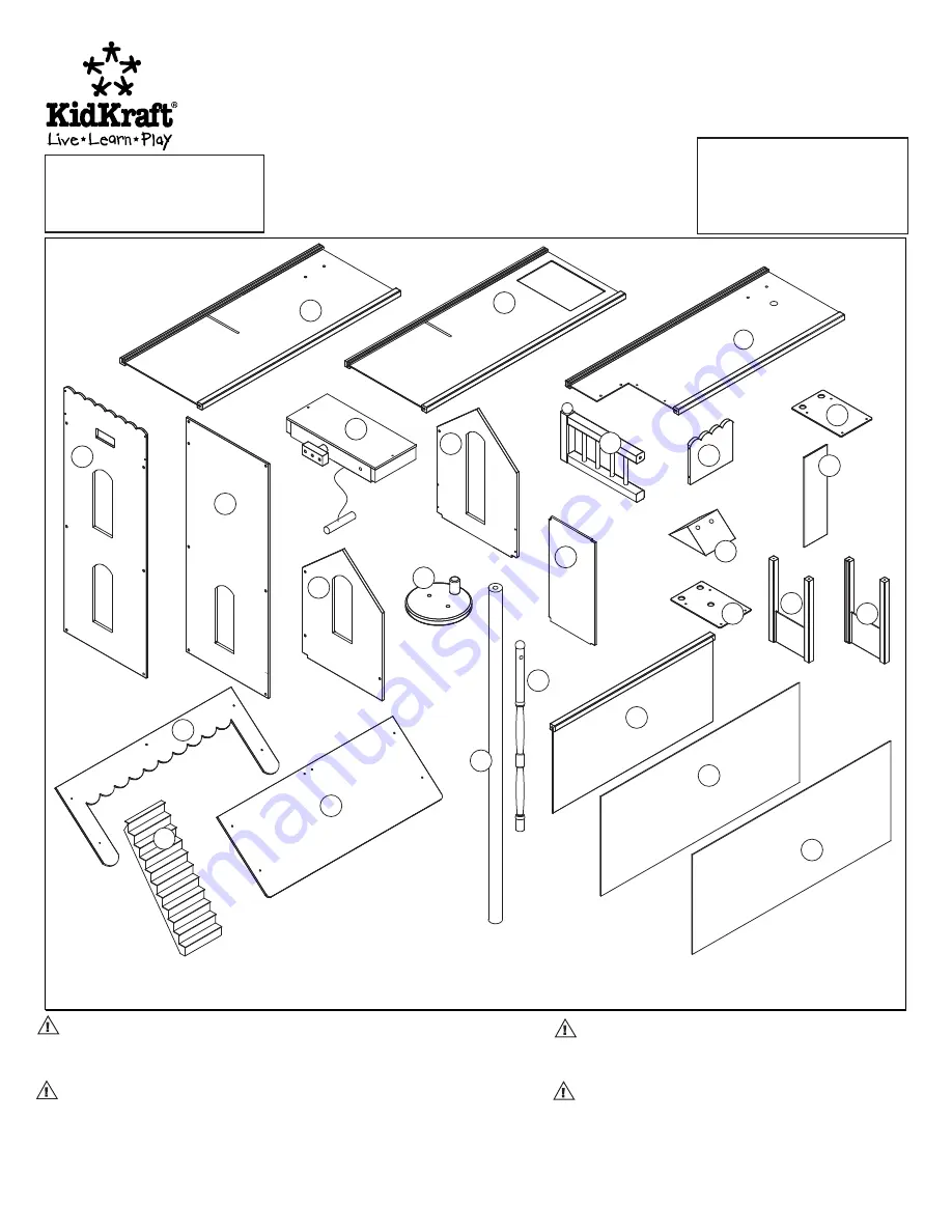 KidKraft 65140 Assembly Instructions Manual Download Page 1