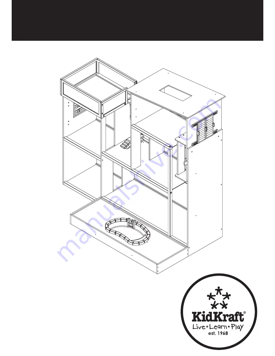 KidKraft 65833 Assembly Instructions Manual Download Page 1