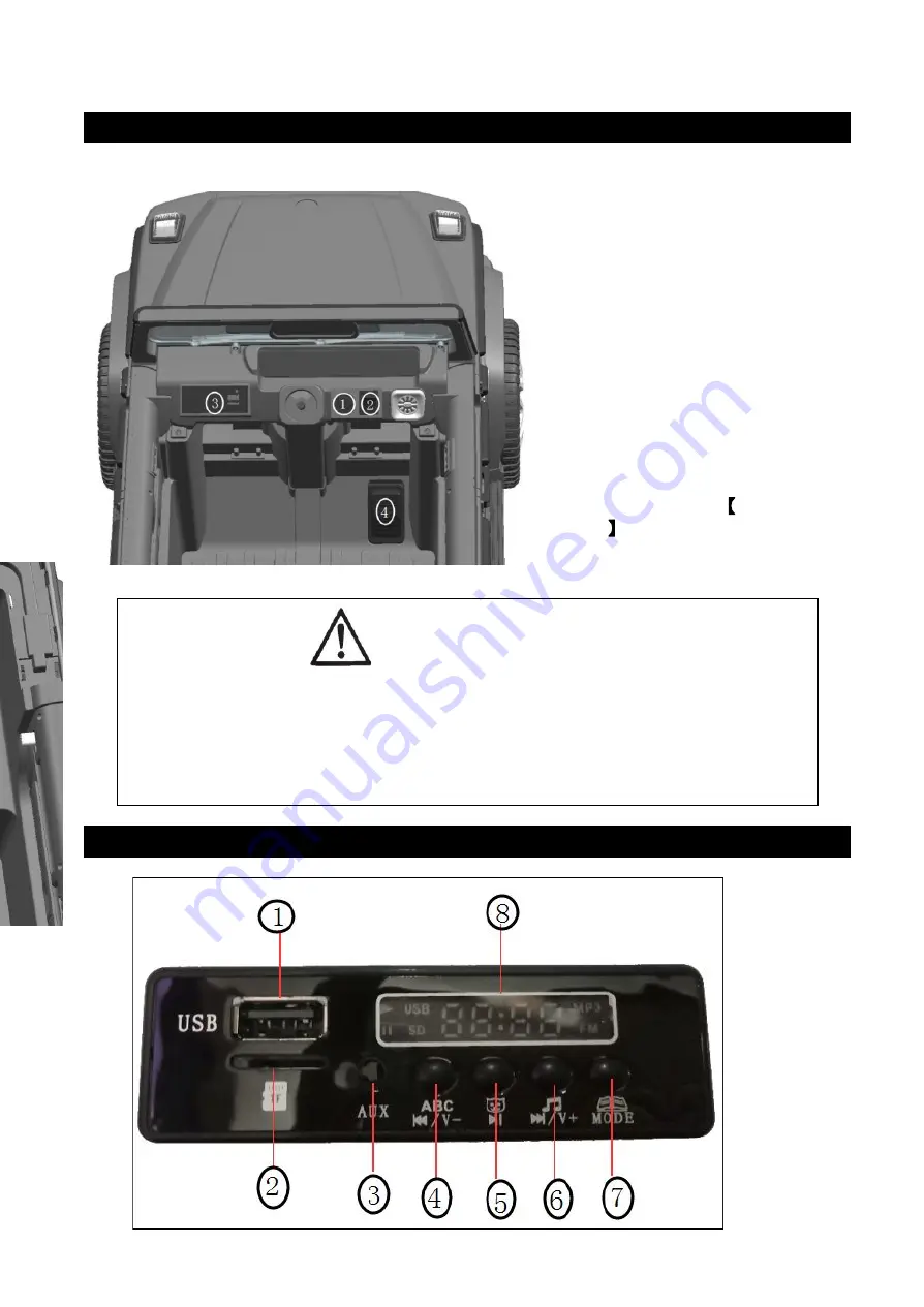 Kids Car Sales Mercedes-AMG G63 Owner'S Manual Download Page 13