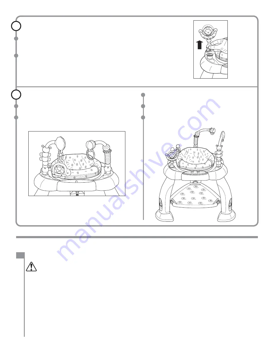 Kids II Bright Starts 6810-NU Owner'S Manual Download Page 13