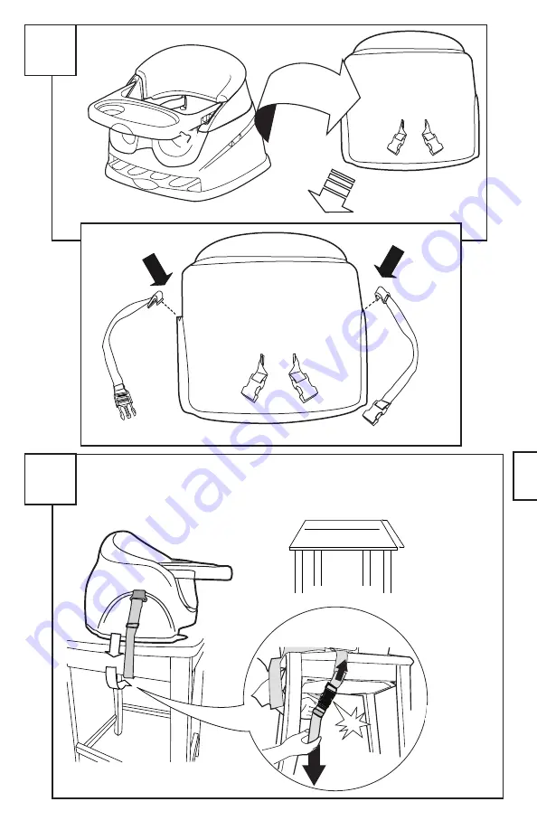 Kids II ingenuity Baby Base 2-in-1 10678 Manual Download Page 21