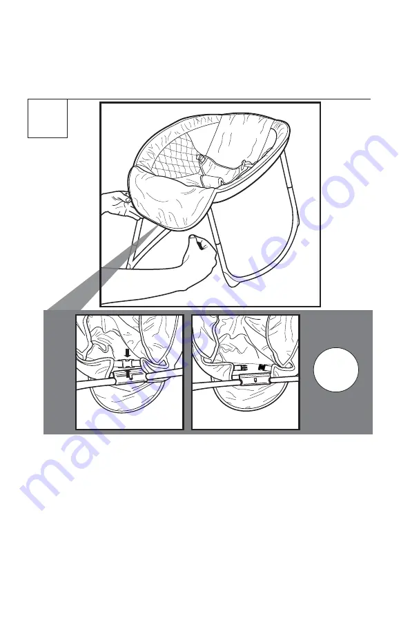 Kids II ingenuity Rock N' Soothe Sleeper Moxley 11063 Manual Download Page 15