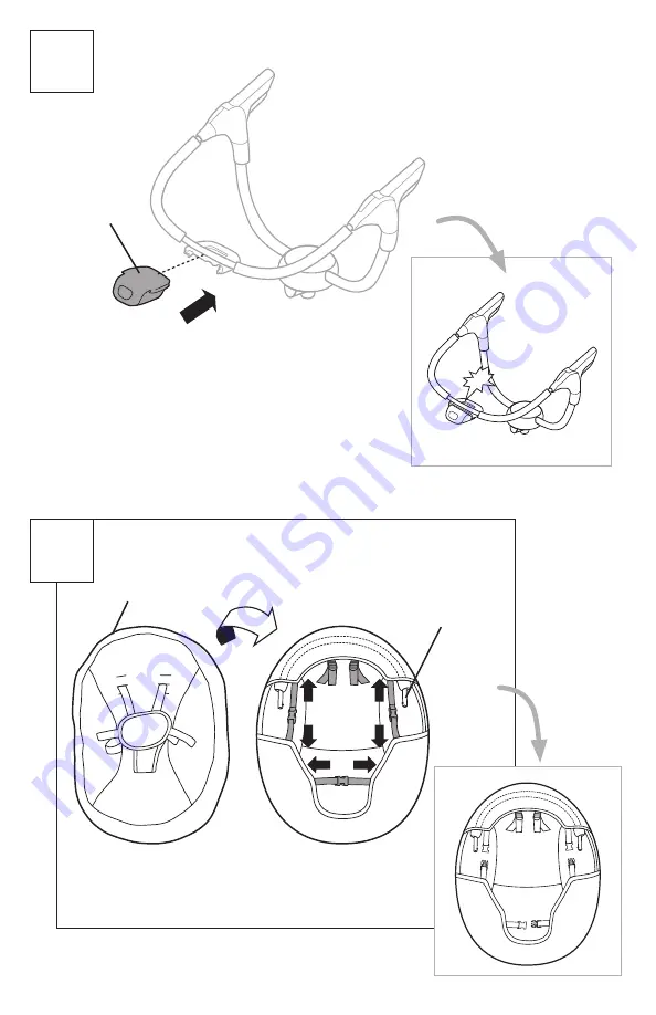 Kids II ingenuity SimpleComfort Cradling Swing Cassidy 11624 Manual Download Page 21