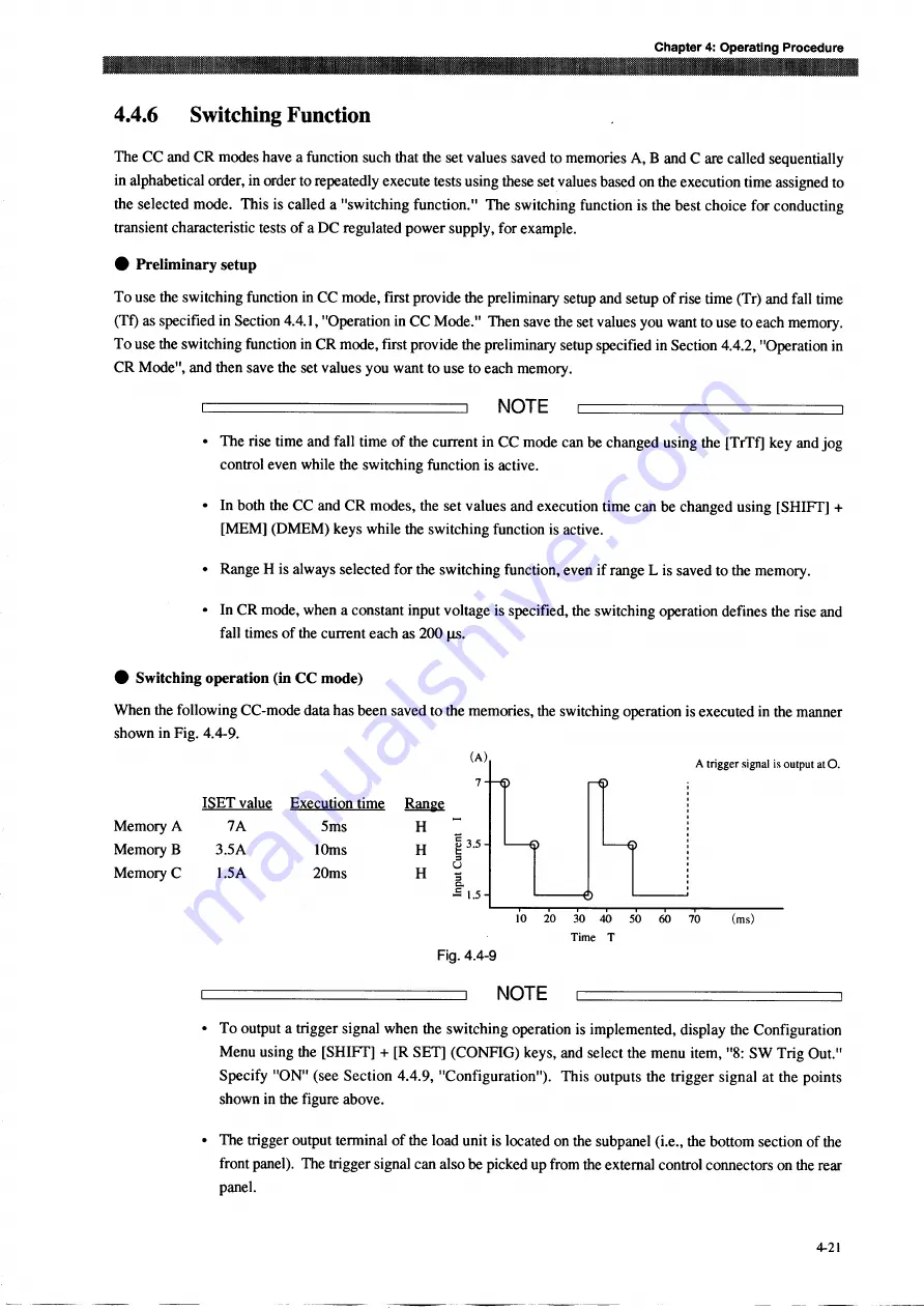 Kikusui PLZ-3WH Series Operation Manual Download Page 61