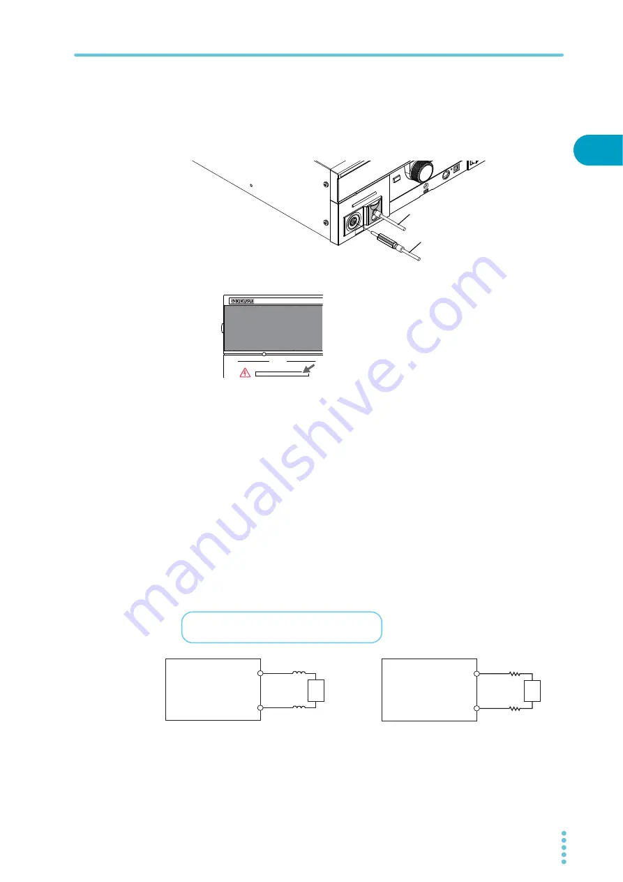 Kikusui TOS5200 Скачать руководство пользователя страница 25