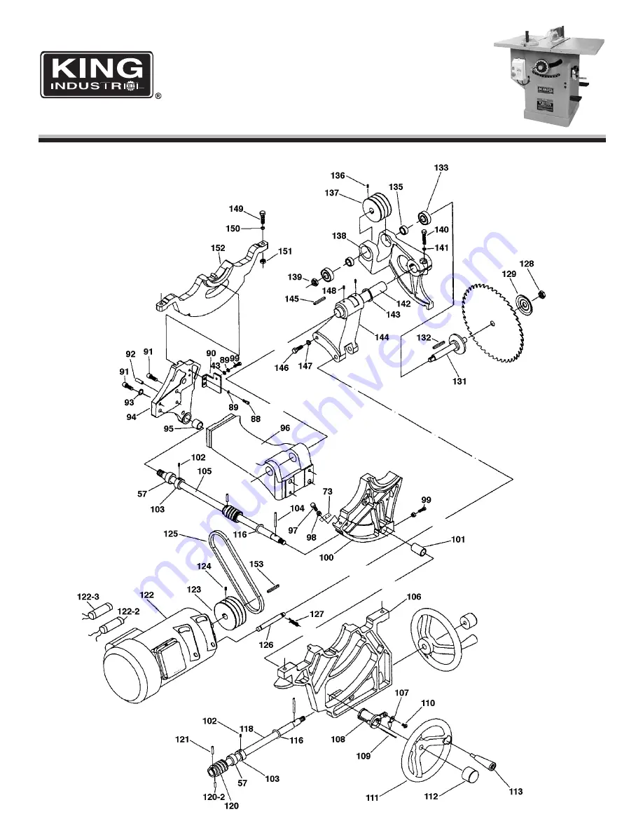 King Industrial KC-11FX Service Manual Download Page 2