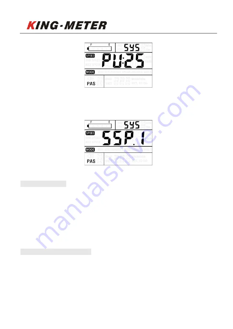 King-Meter SW-U LCD User Manual Download Page 23