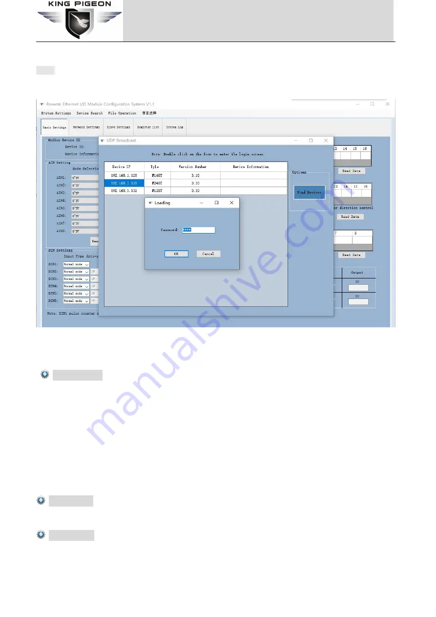 King Pigeon M T Series User Manual Download Page 22