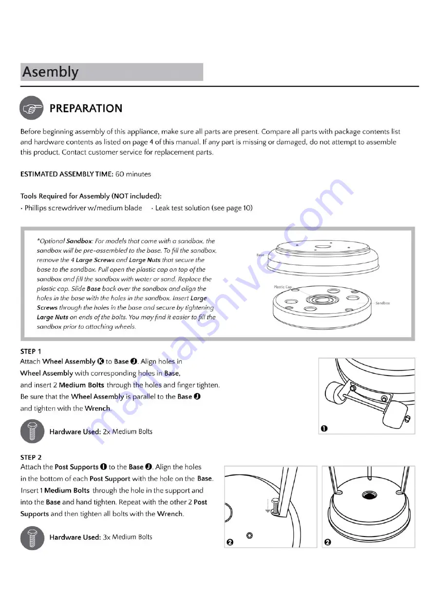 Kinger Home PPH-002BLK Instruction Manual Download Page 5