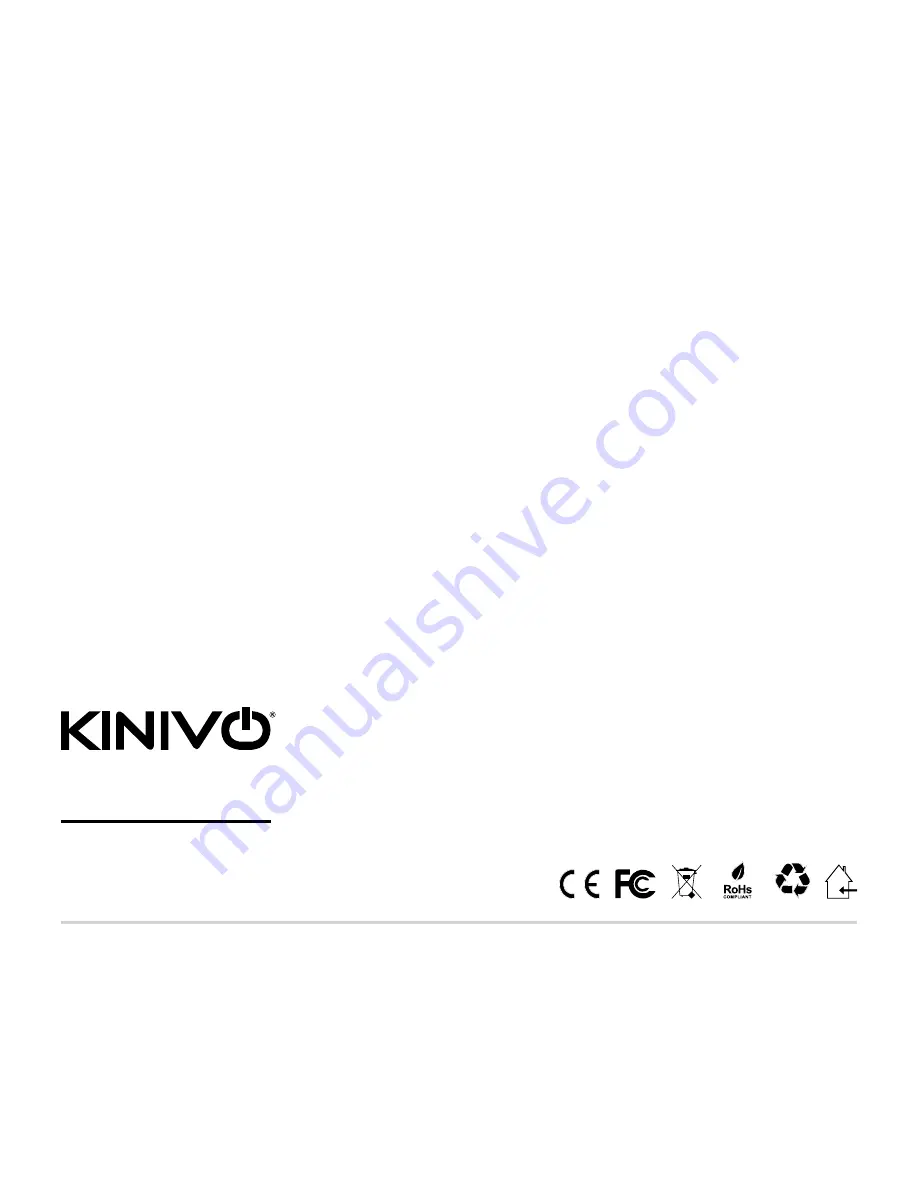 Kinivo HS140 User Manual Download Page 10