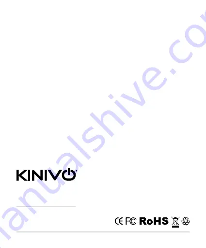 Kinivo K501 User Manual Download Page 10