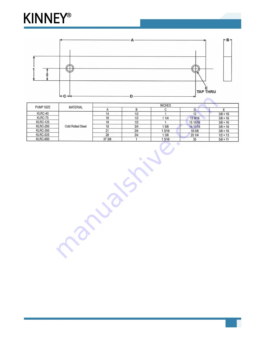 KINNEY KLRC125 Скачать руководство пользователя страница 34