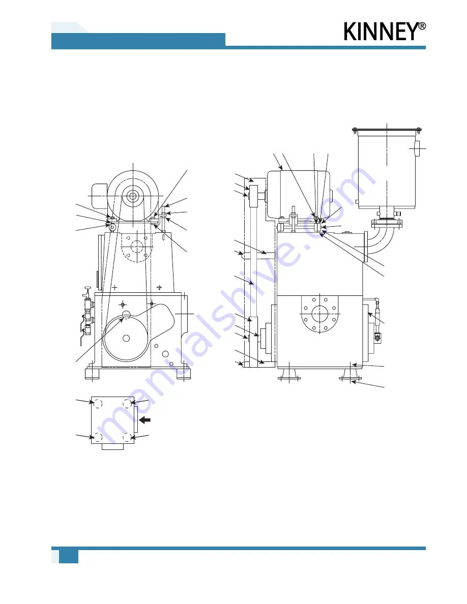 KINNEY KT SERIES Operator'S Manual Download Page 42