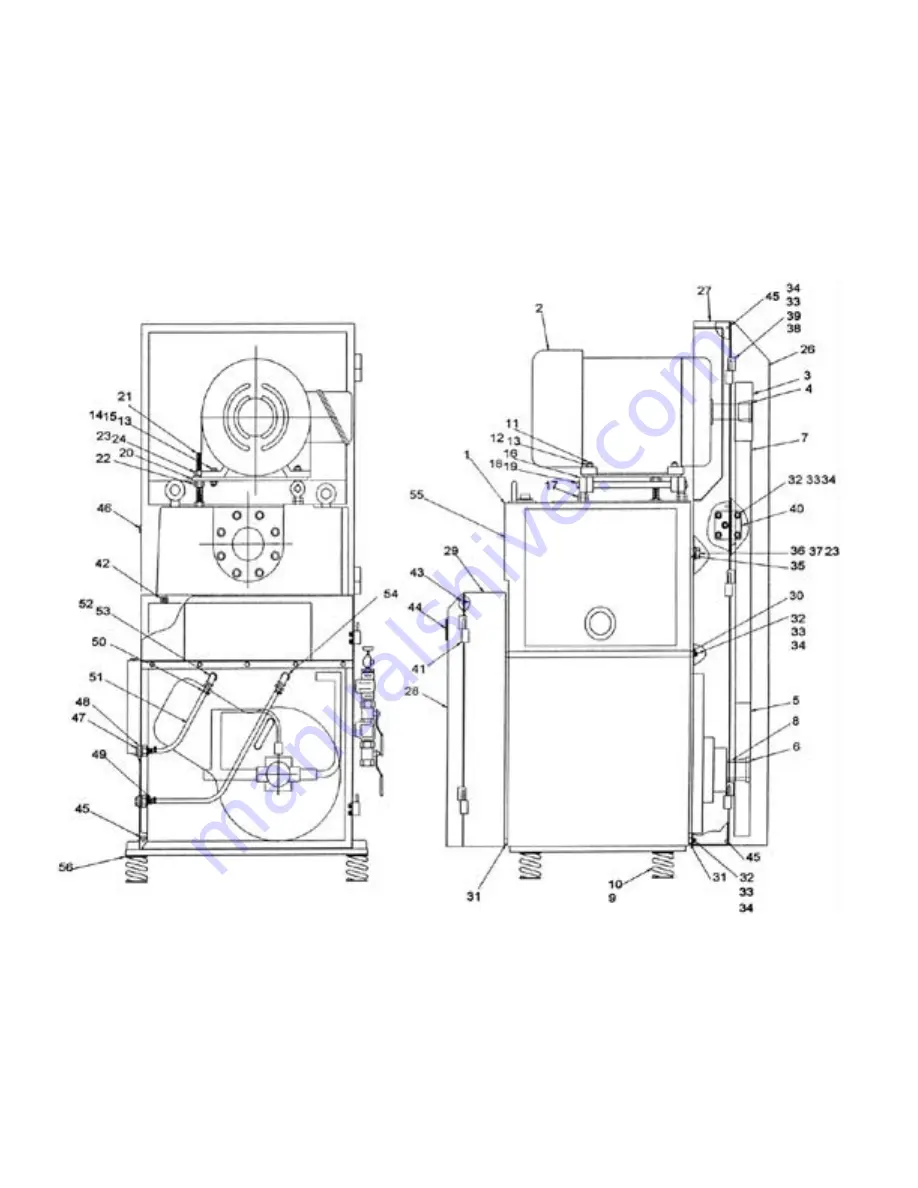 KINNEY KT VFP Series Installation Operation Maintenance Repair Manual Download Page 16