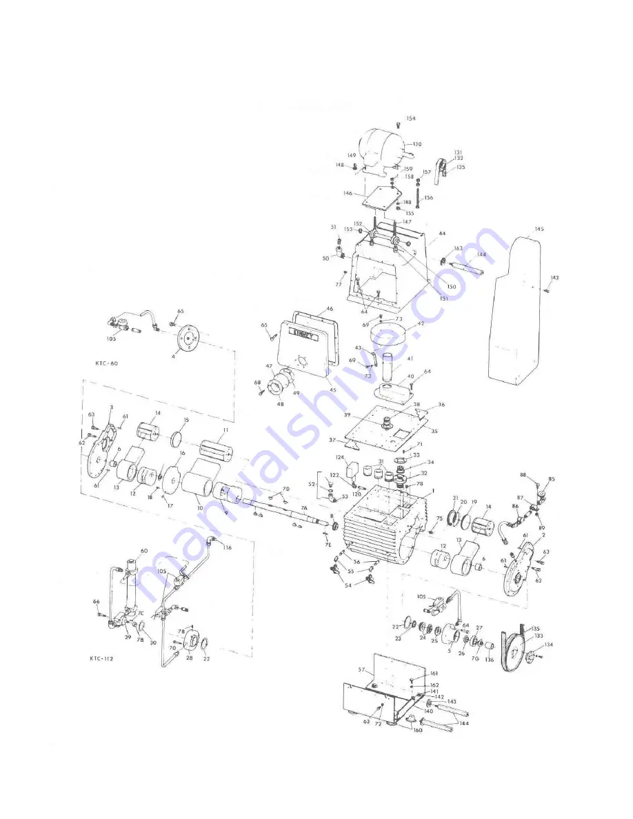 KINNEY KTC SERIES Installation, Operation And Maintanance Manual Download Page 18