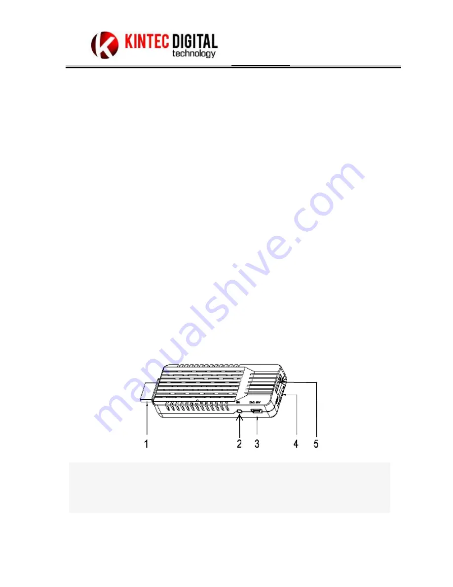 Kintec Digital KAD-P601 User Manual Download Page 1