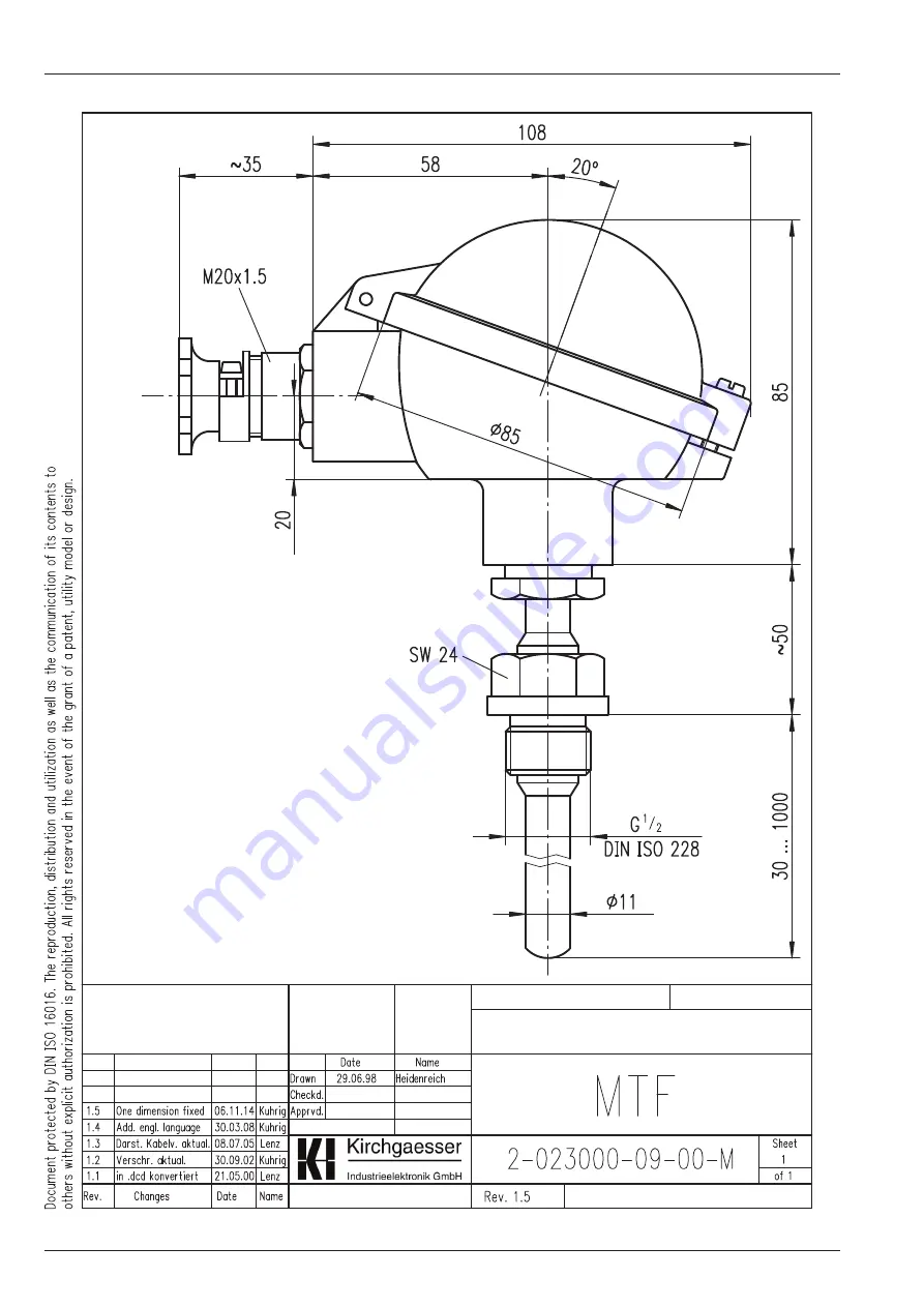 kirchgaesser MIDEX-H Series Скачать руководство пользователя страница 44