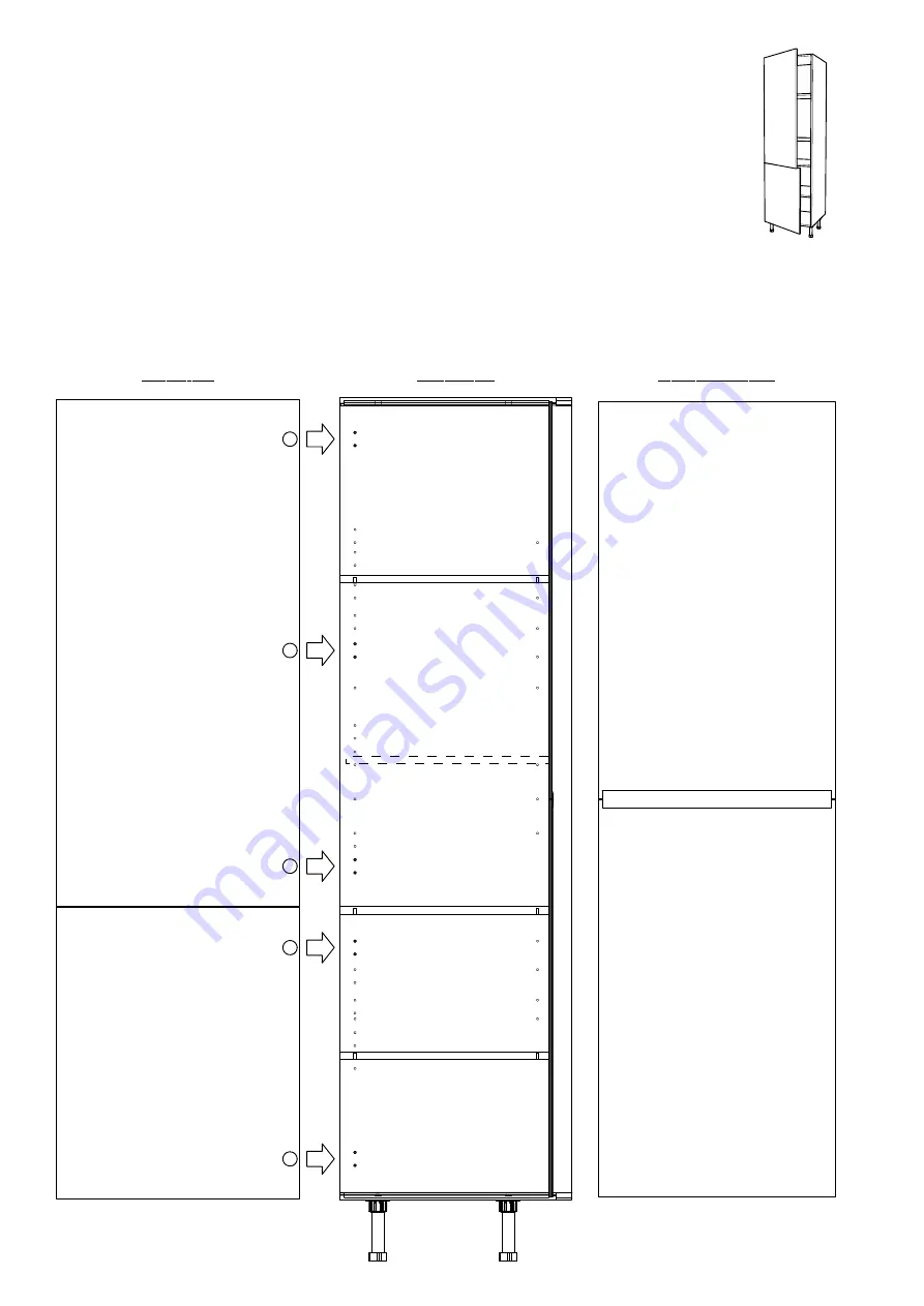 KITCHEN KIT 600 Double Oven Housing Скачать руководство пользователя страница 4