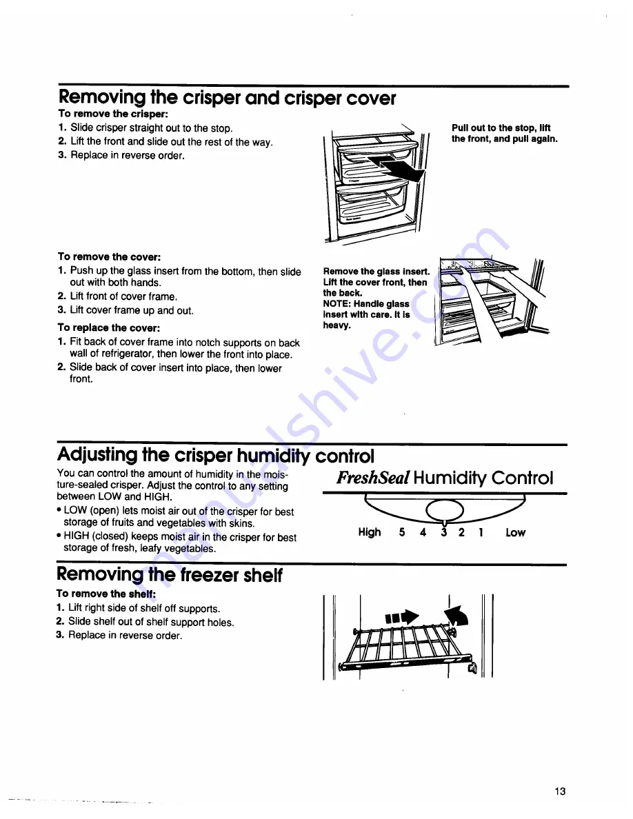 KitchenAid 2194692 Use And Care Manual Download Page 13