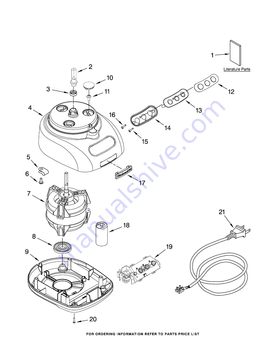 KitchenAid 4KFP720BU1 Скачать руководство пользователя страница 2