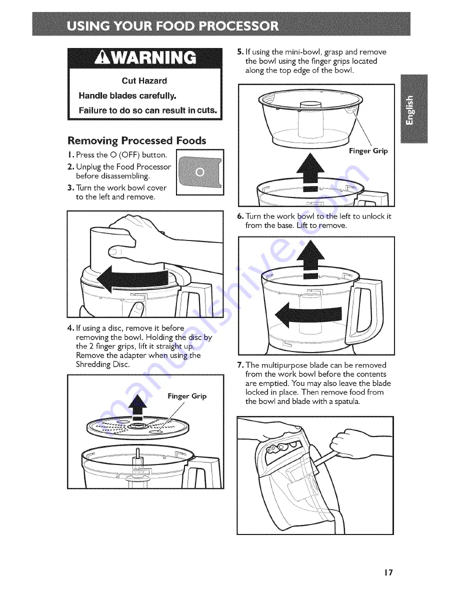 KitchenAid 5KFP0925BAC0 Instructions Manual Download Page 17