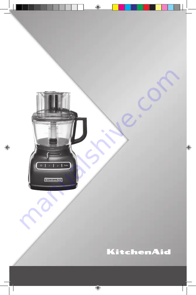 KitchenAid 5KFP0933 Instructions Manual Download Page 1