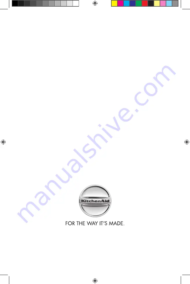 KitchenAid 5KSM7990 Original Instructions Manual Download Page 90