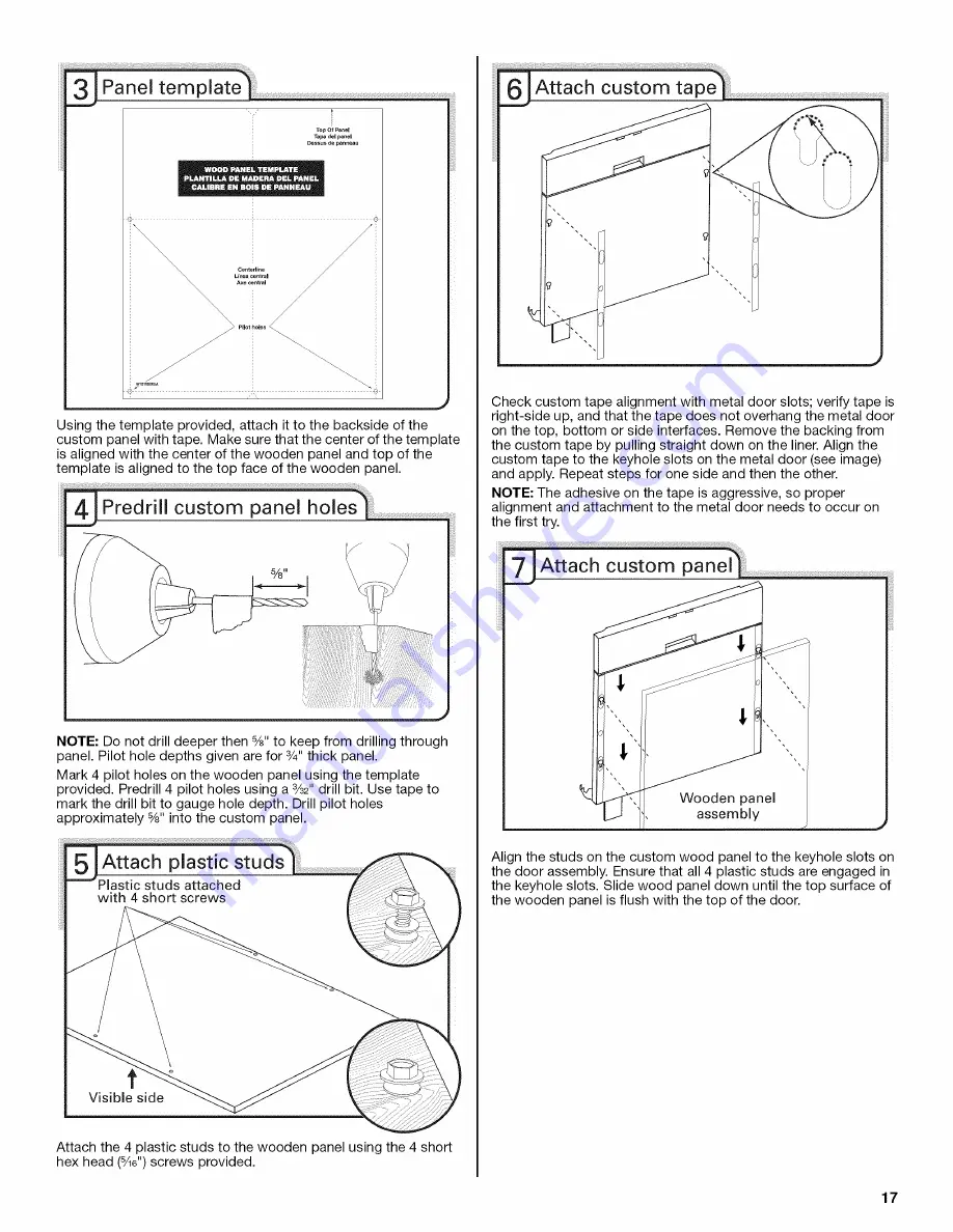 KitchenAid Architect II C Series KUDC10IX Скачать руководство пользователя страница 17