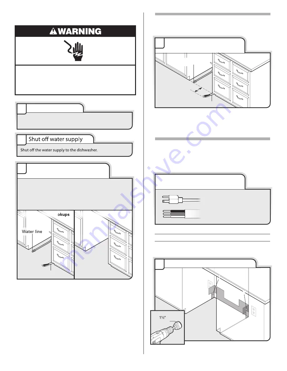 KitchenAid Architect II C Series KUDC10IXSS Installation Instructions Manual Download Page 7