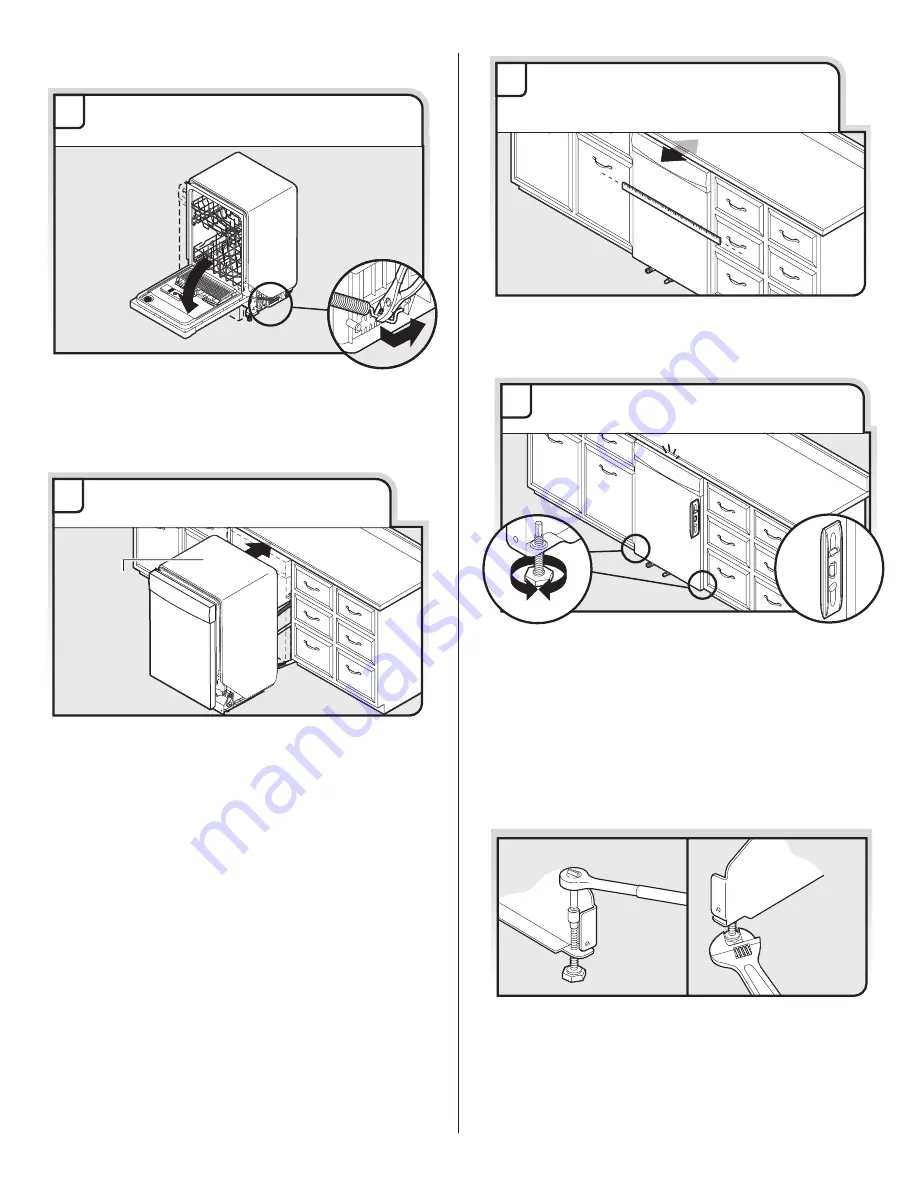 KitchenAid Architect II C Series KUDC10IXSS Installation Instructions Manual Download Page 44