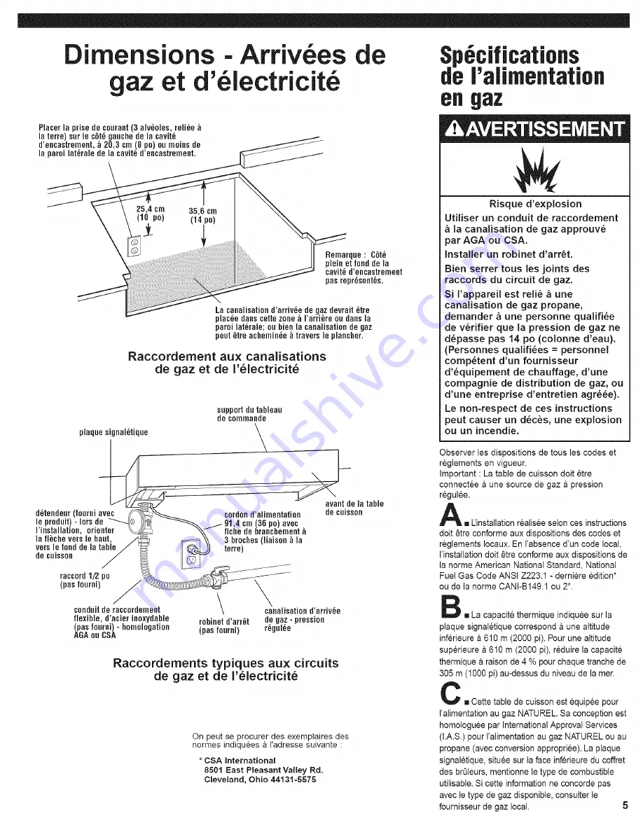 KitchenAid Architect K6CP462K Installation Instructions Manual Download Page 17