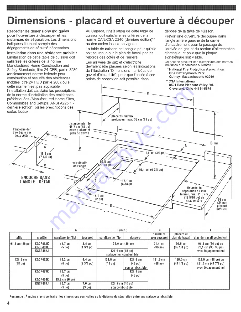 KitchenAid Architect KGCP457J Скачать руководство пользователя страница 16