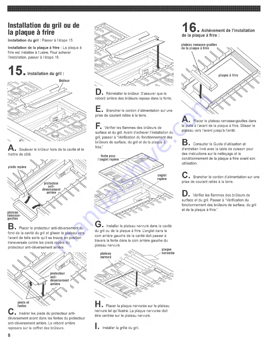 KitchenAid Architect KGCP457J Installation Instructions Manual Download Page 20