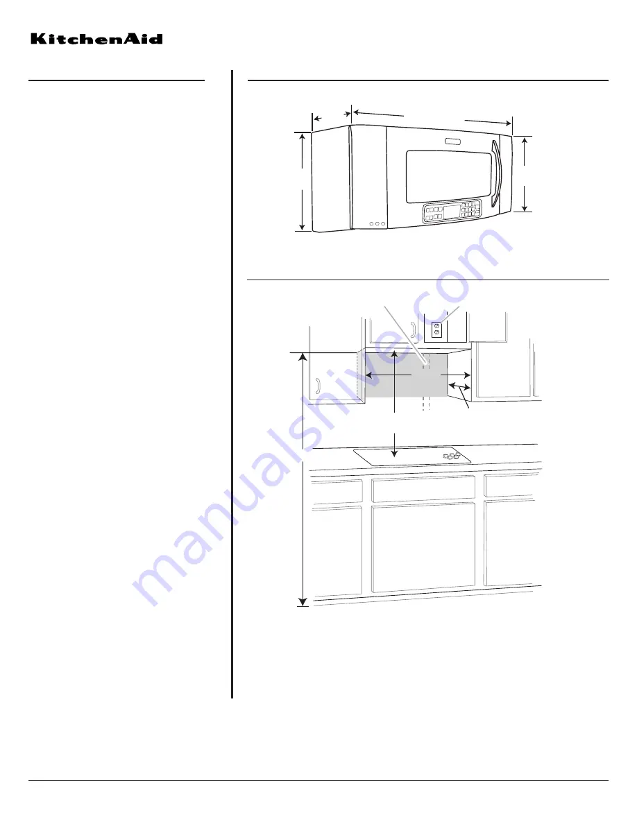 KitchenAid Architect Series II KHMS2056SSS Specifications Download Page 1