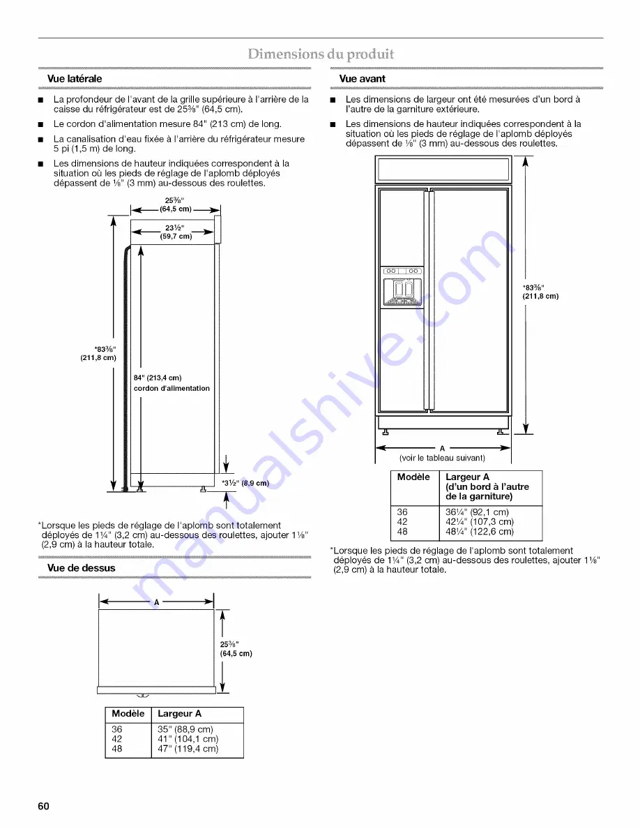 KitchenAid Architect Series II KSSC36QTS Скачать руководство пользователя страница 60