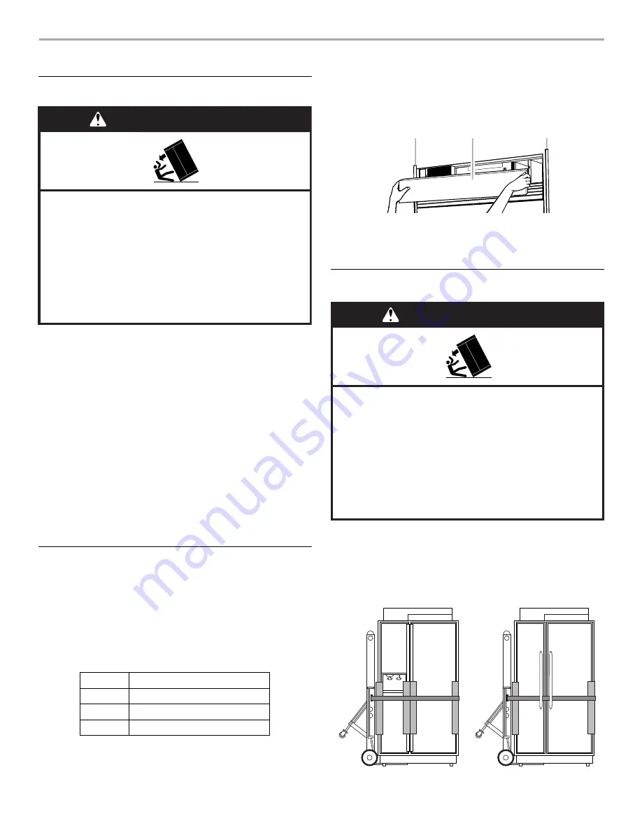 KitchenAid Architect Series II KSSC36QTS Installation Manual Download Page 45