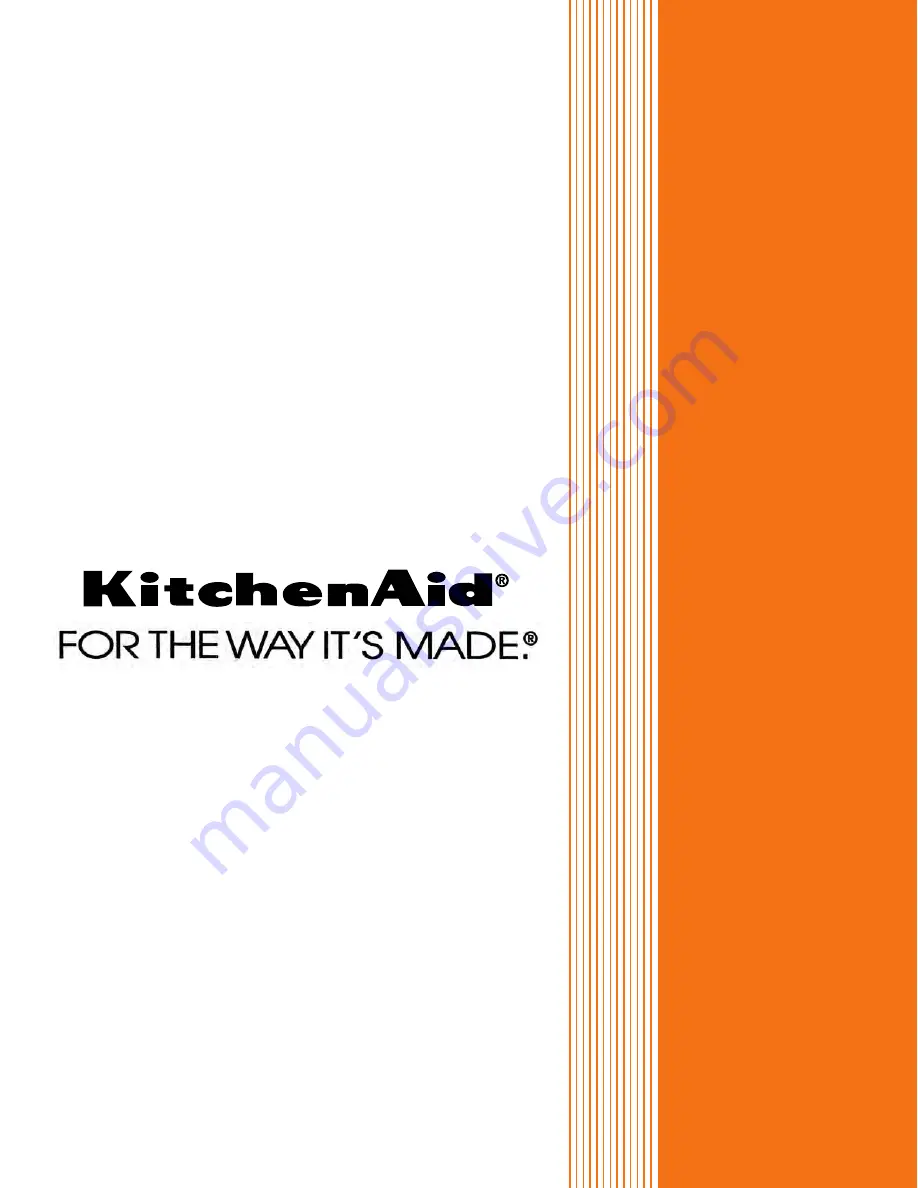 KitchenAid Architect Series KBMS1454R Technical Education Download Page 68