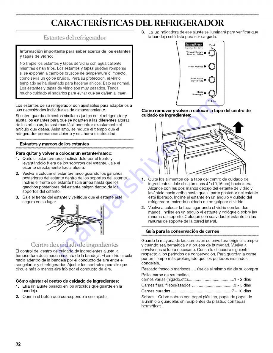 KitchenAid Classic KSSS42FMB Use & Care Manual Download Page 32